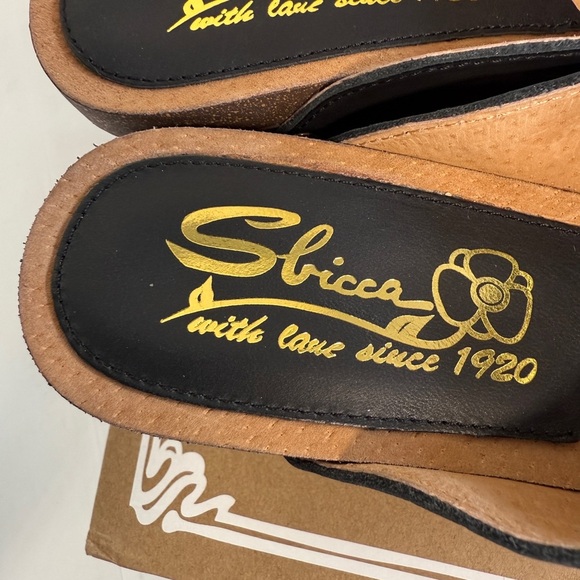 Sbicca Women's Montrose Clog Mule Heeled Sandal Black Size 10 - Picture 6 of 8